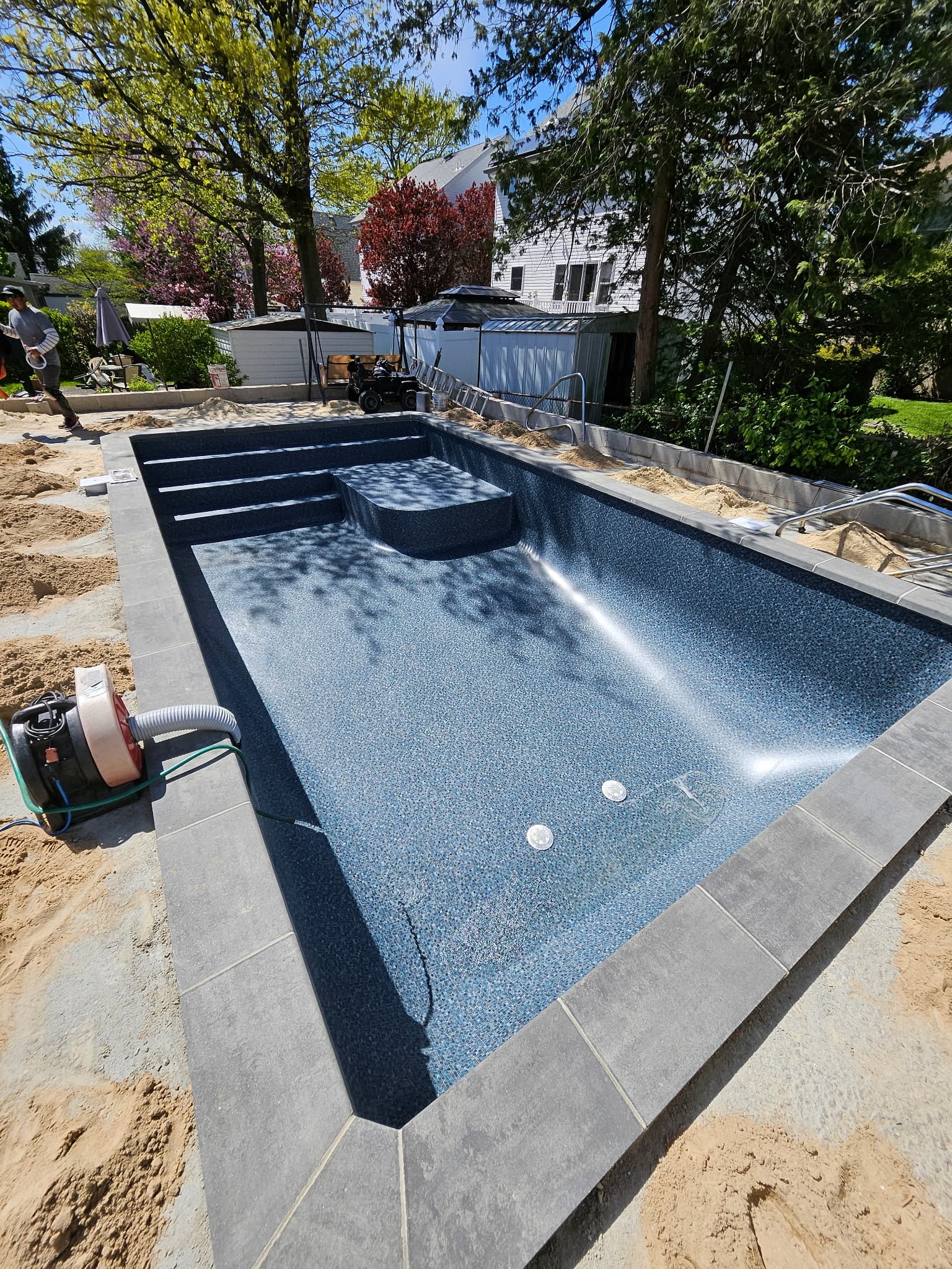 Pool construction and renovation by Peter's Pool Service