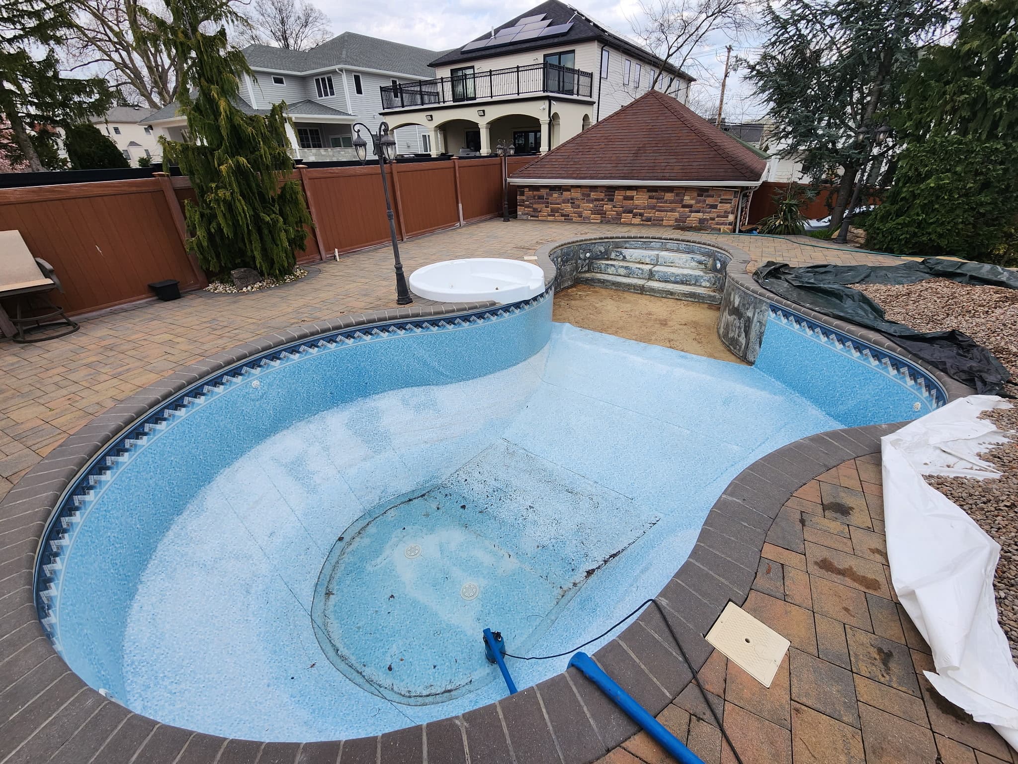 Staten Island Custom Pool Project 8