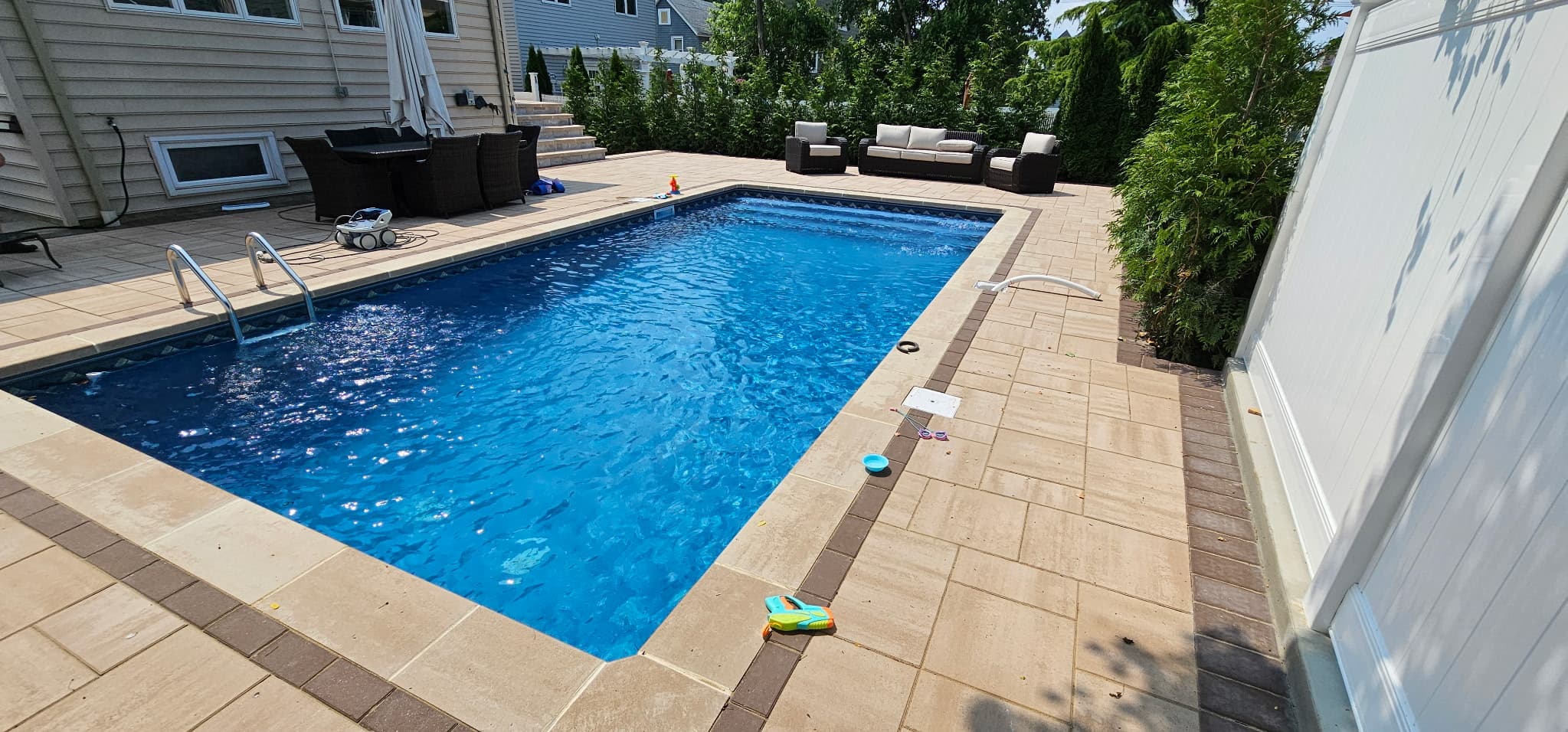 Staten Island Custom Pool Project 7